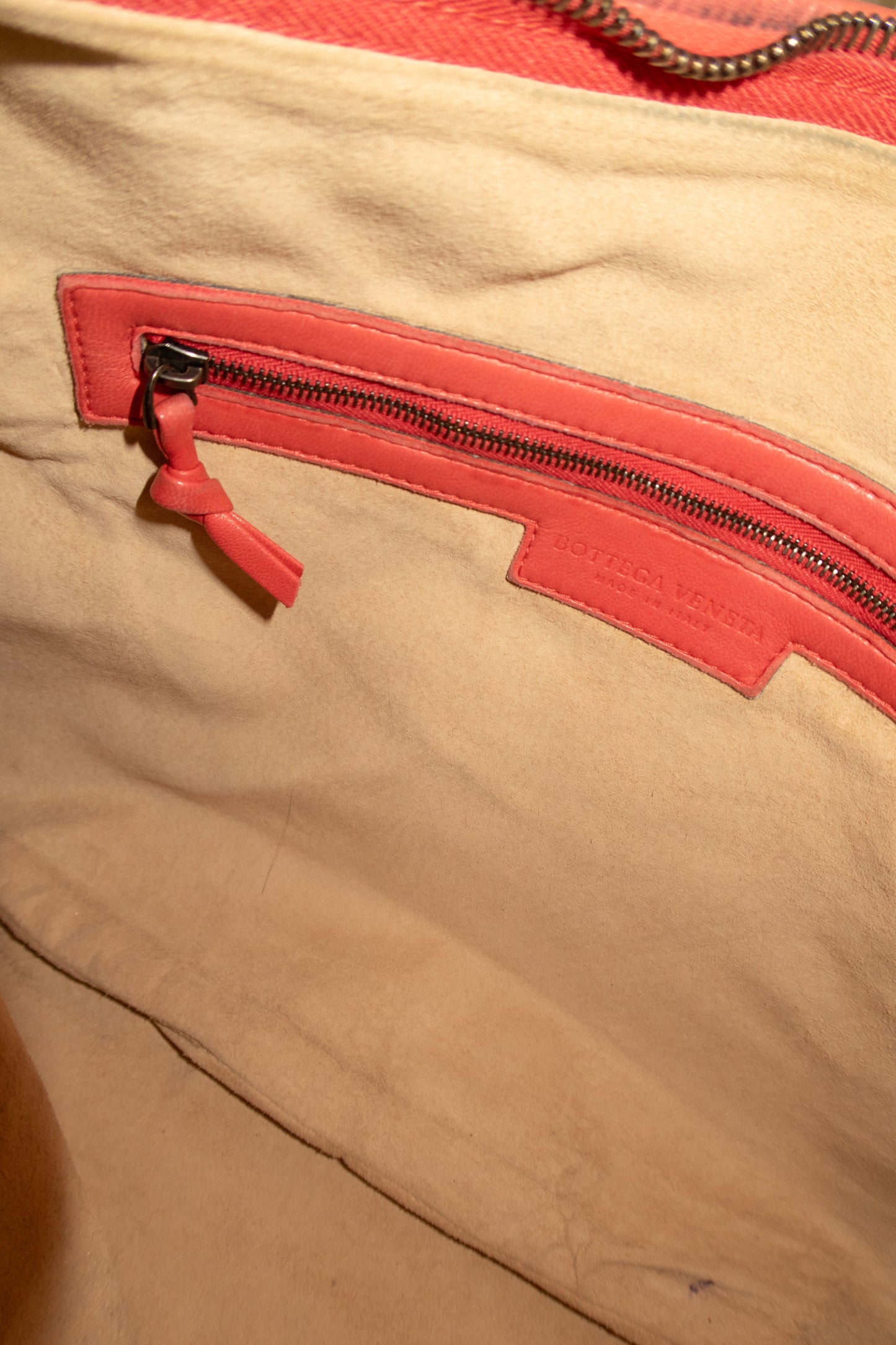 Bottega Veneta Intrecciato Pink Nappa Medium Leather Hobo