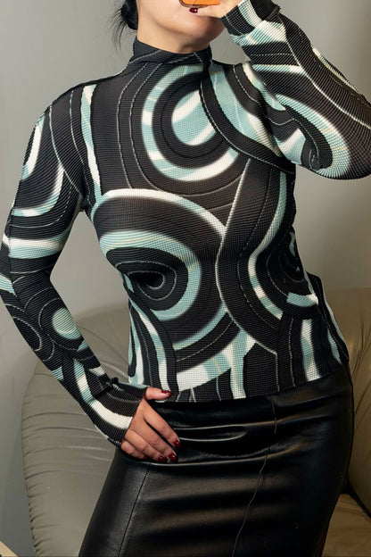Issey Miyake Me Swirl Long Sleeve
