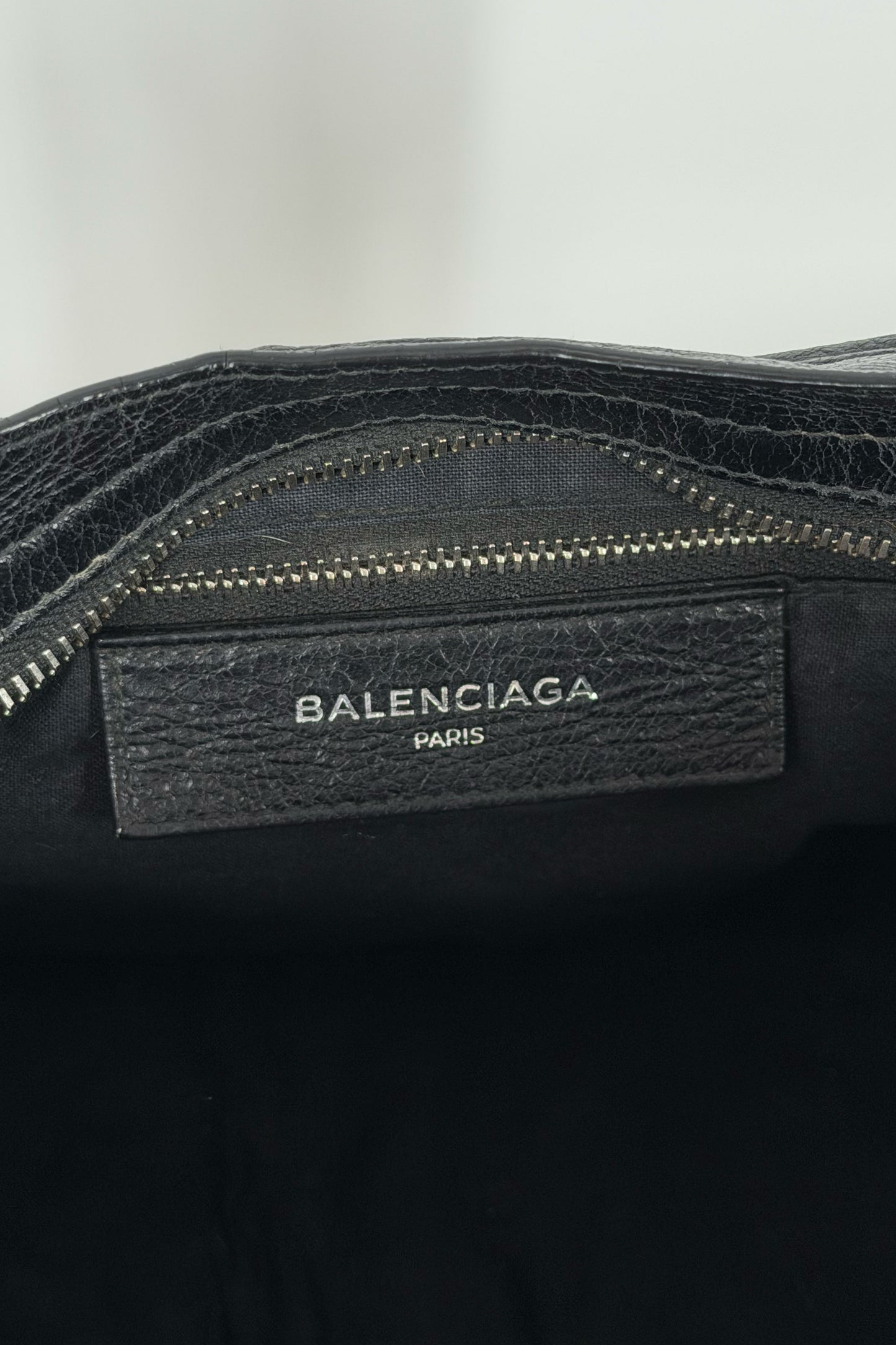 2018 Balenciaga City Bag Black G12 Silver Studs
