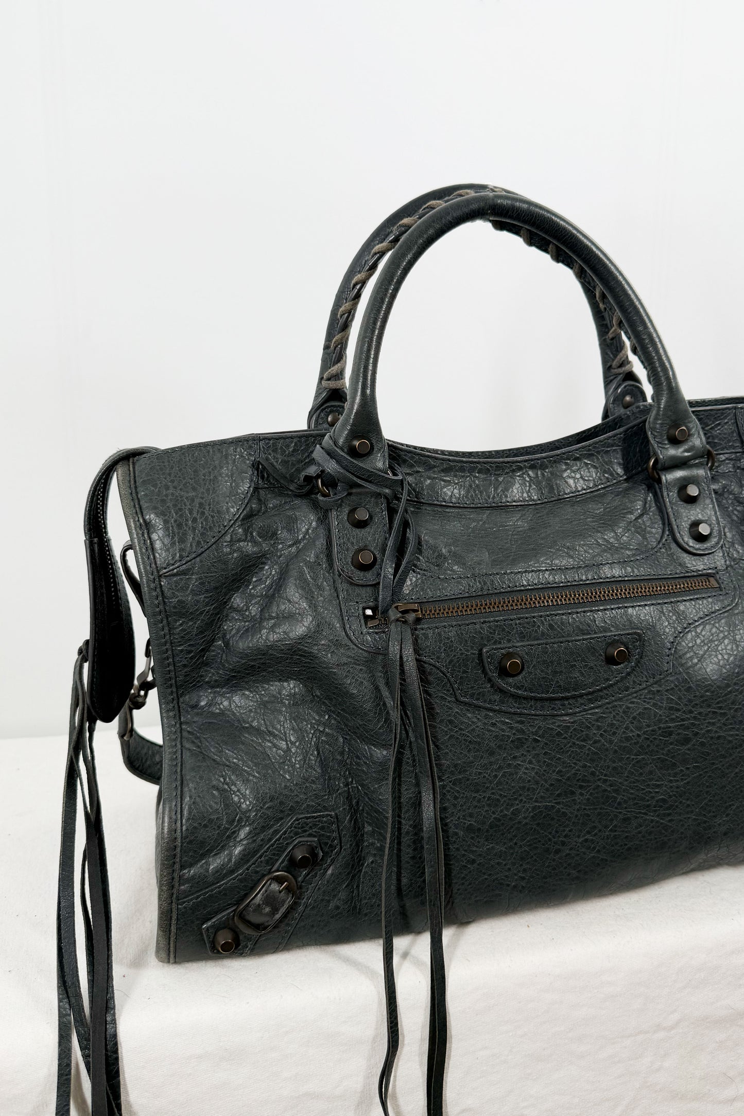 F/W 2011 Balenciaga City Bag Anthracite