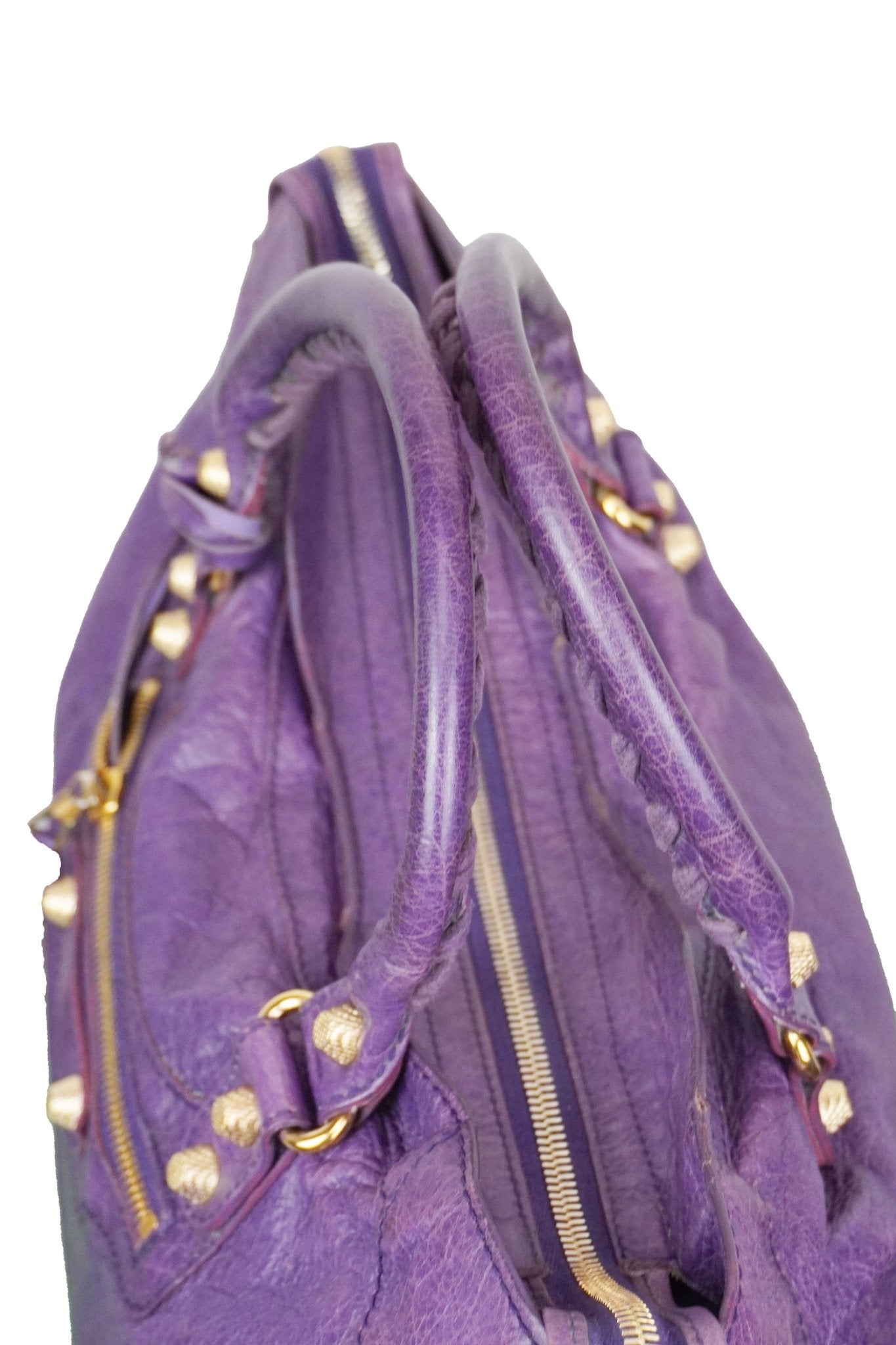 BALENCIAGA バレンシアガ ザシティ パープル Balenciaga City Bag Purple Ultra Violet – Jade Vintage