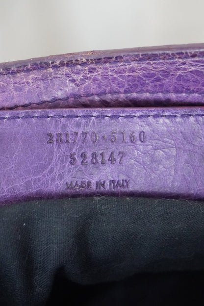 Balenciaga City Bag Purple Ultra Violet - Jade Vintage