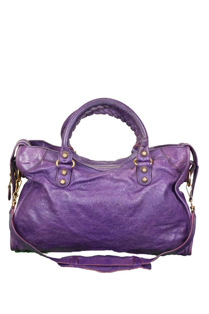 Balenciaga City Bag Purple Ultra Violet - Jade Vintage