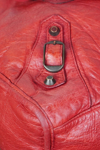 Balenciaga City Bag Red Rouge Vermillon - Jade Vintage