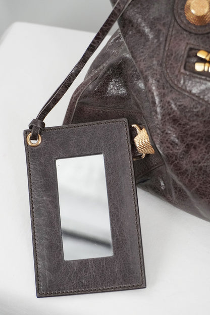 Balenciaga Dark Brown Work Tote Giant 21 Gold Hardware - Jade Vintage