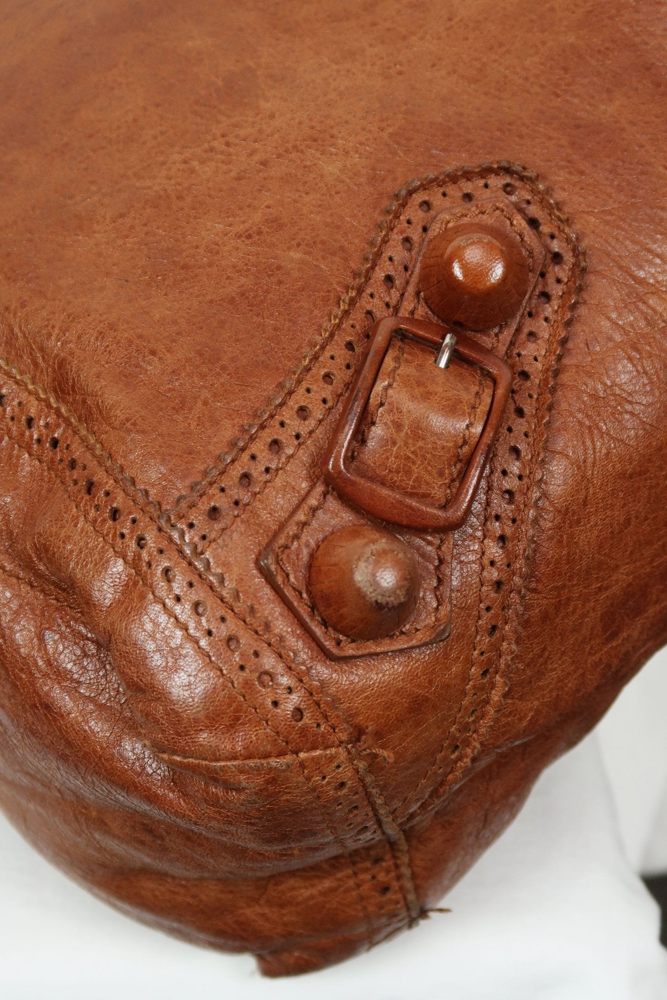 Balenciaga Day Hobo Brown Bag - Jade Vintage