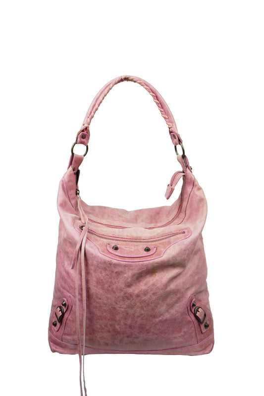 Balenciaga Day Hobo Pink - Jade Vintage