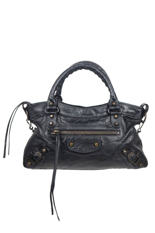 Balenciaga First Bag Black - Jade Vintage