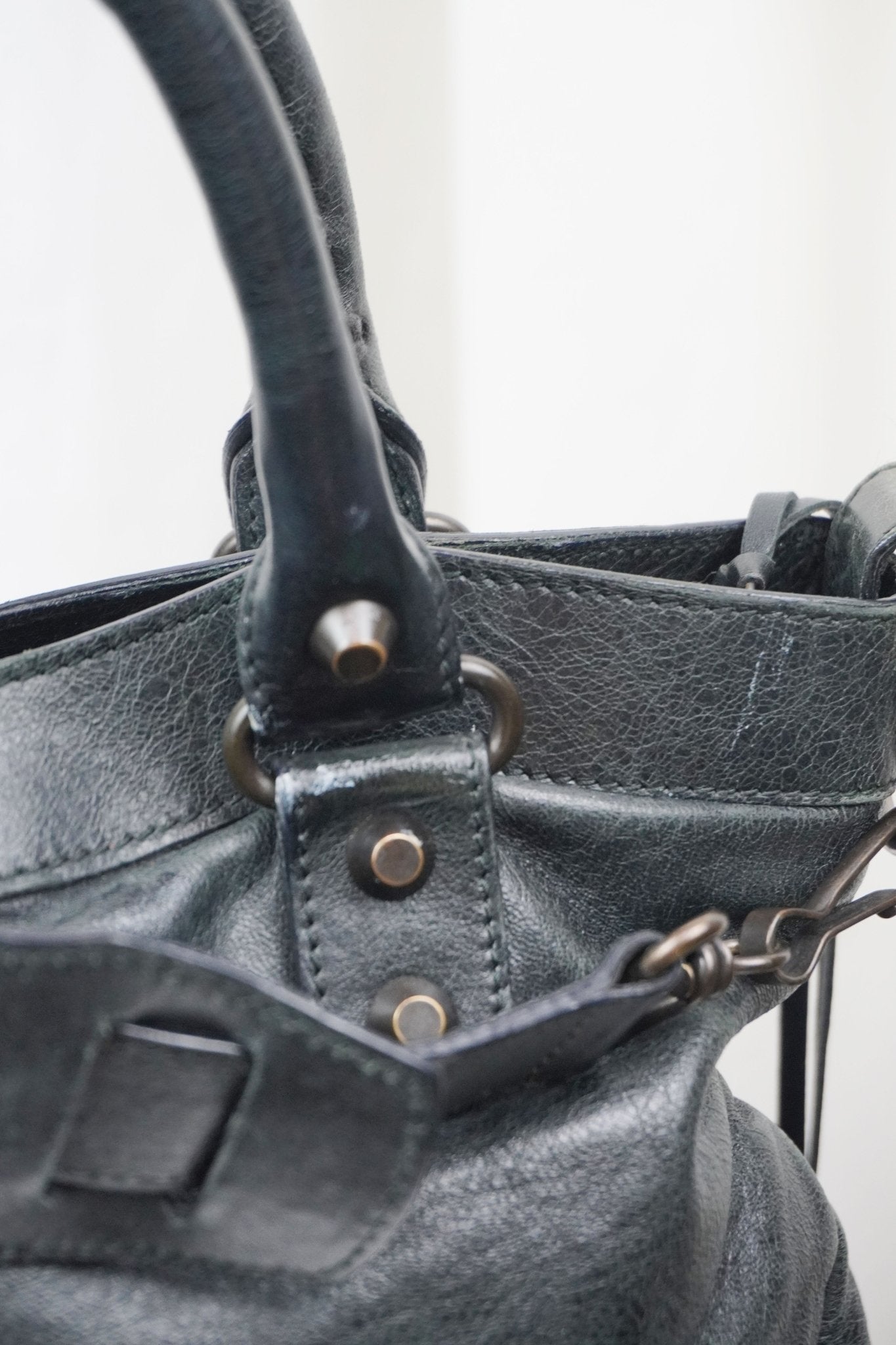 Balenciaga First Bag Dark Grey - Jade Vintage