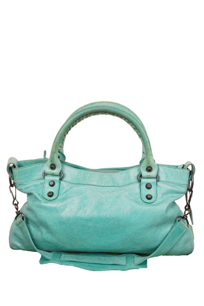 Balenciaga First Bag Papete - Jade Vintage