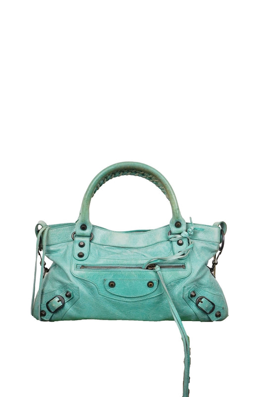 Balenciaga First Bag Papete - Jade Vintage