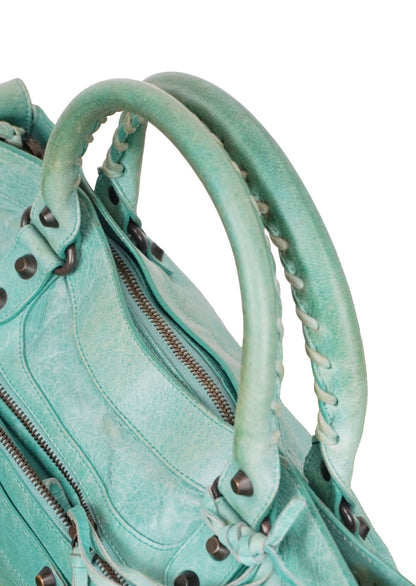 Balenciaga First Bag Papete - Jade Vintage