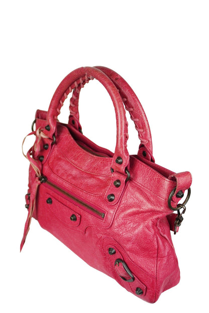 Balenciaga F/W 2012 First Bag Raspberry Red - Jade Vintage
