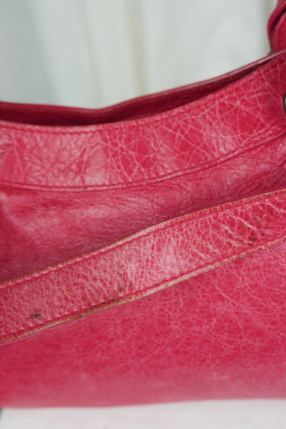 Balenciaga F/W 2012 First Bag Raspberry Red - Jade Vintage