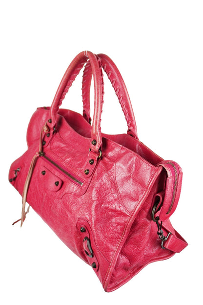 Balenciaga F/W 2012 Part Time Bag Raspberry Red - Jade Vintage