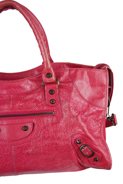 Balenciaga F/W 2012 Part Time Bag Raspberry Red - Jade Vintage