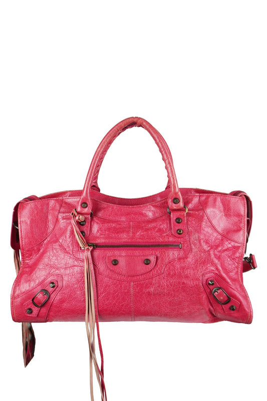 Balenciaga F/W 2012 Part Time Bag Raspberry Red - Jade Vintage