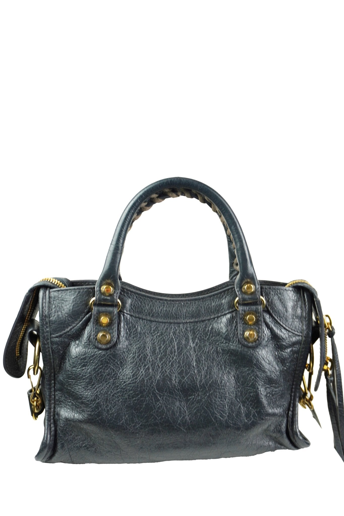 Balenciaga F/W 2016 Mini City Bag - Jade Vintage