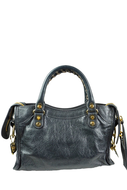 Balenciaga F/W 2016 Mini City Bag - Jade Vintage