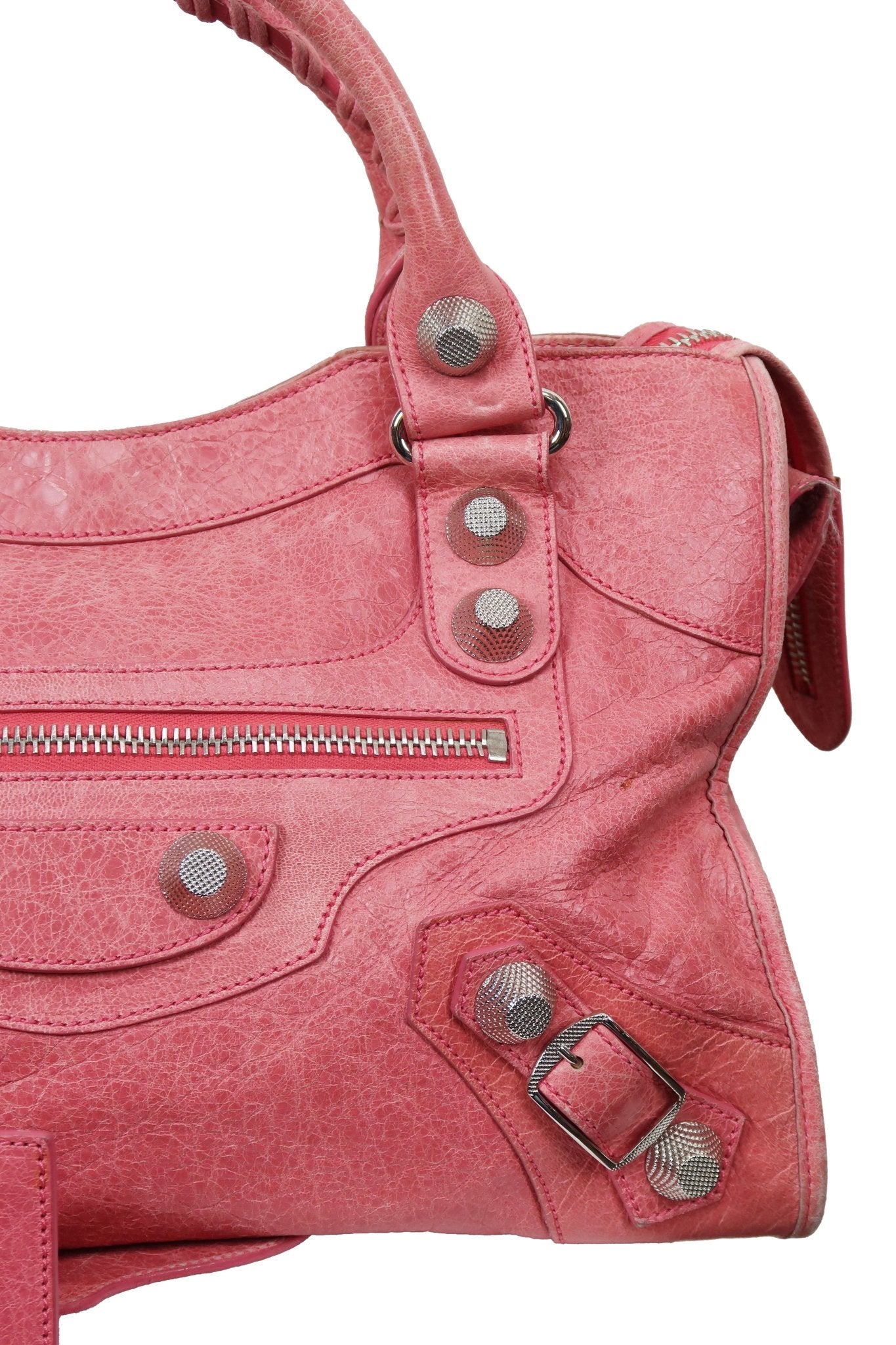 Balenciaga Grenadine Pink City Bag Giant 21 - Jade Vintage