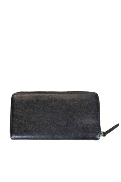 Balenciaga Motocross Classic Continental Wallet - Jade Vintage