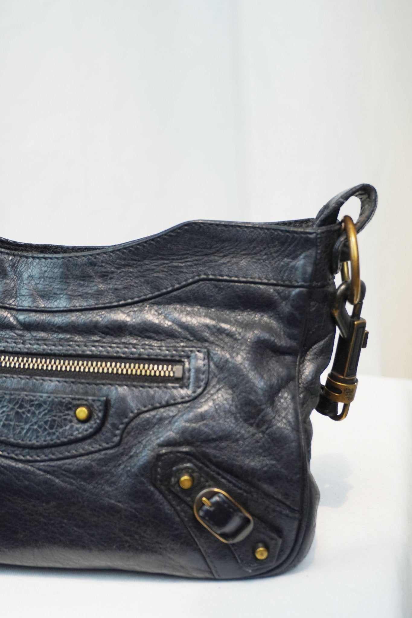 Balenciaga Motocross Giant 12 Hip Bag - Jade Vintage