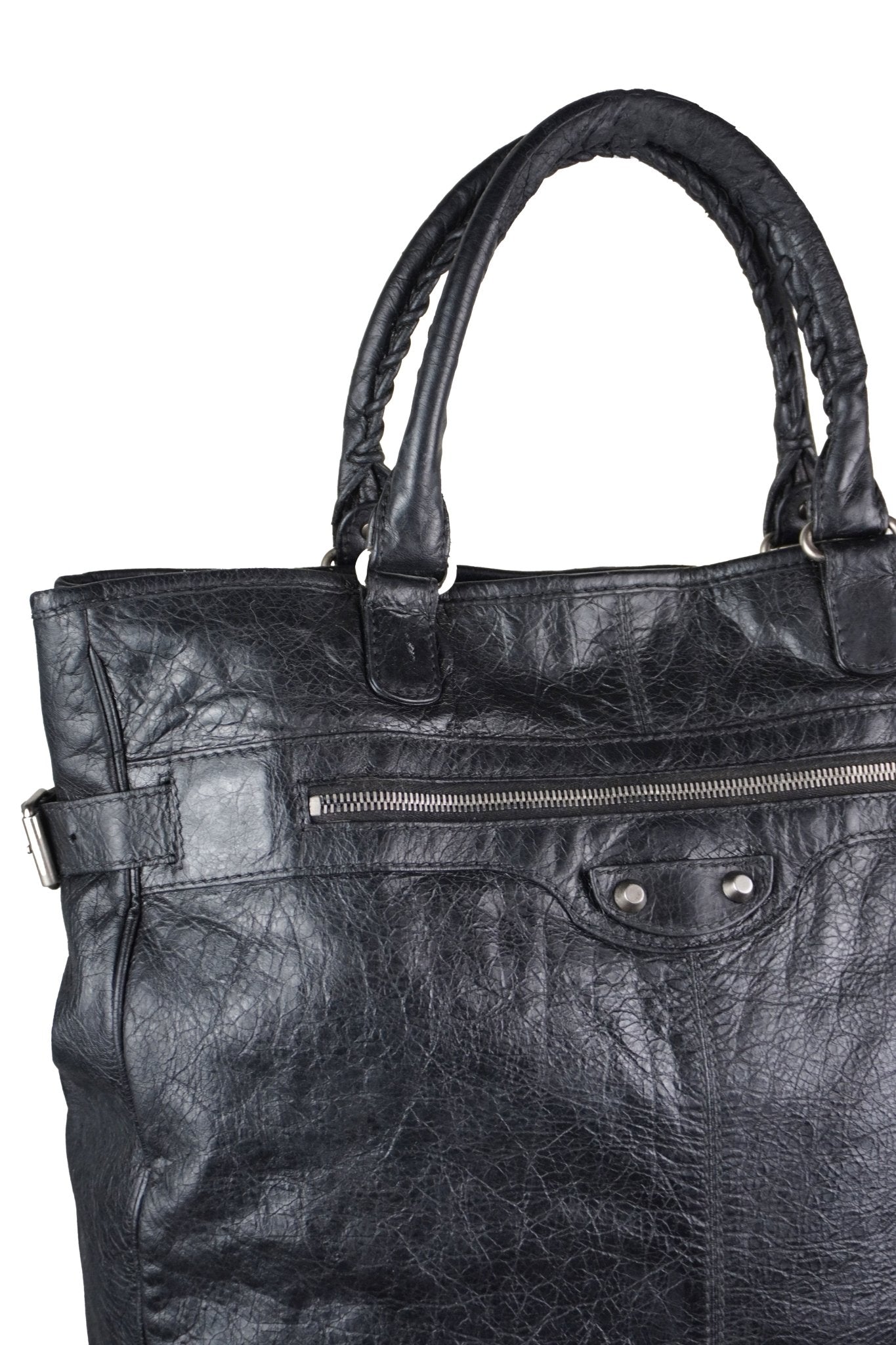 Balenciaga Motocross Tote Bag - Jade Vintage