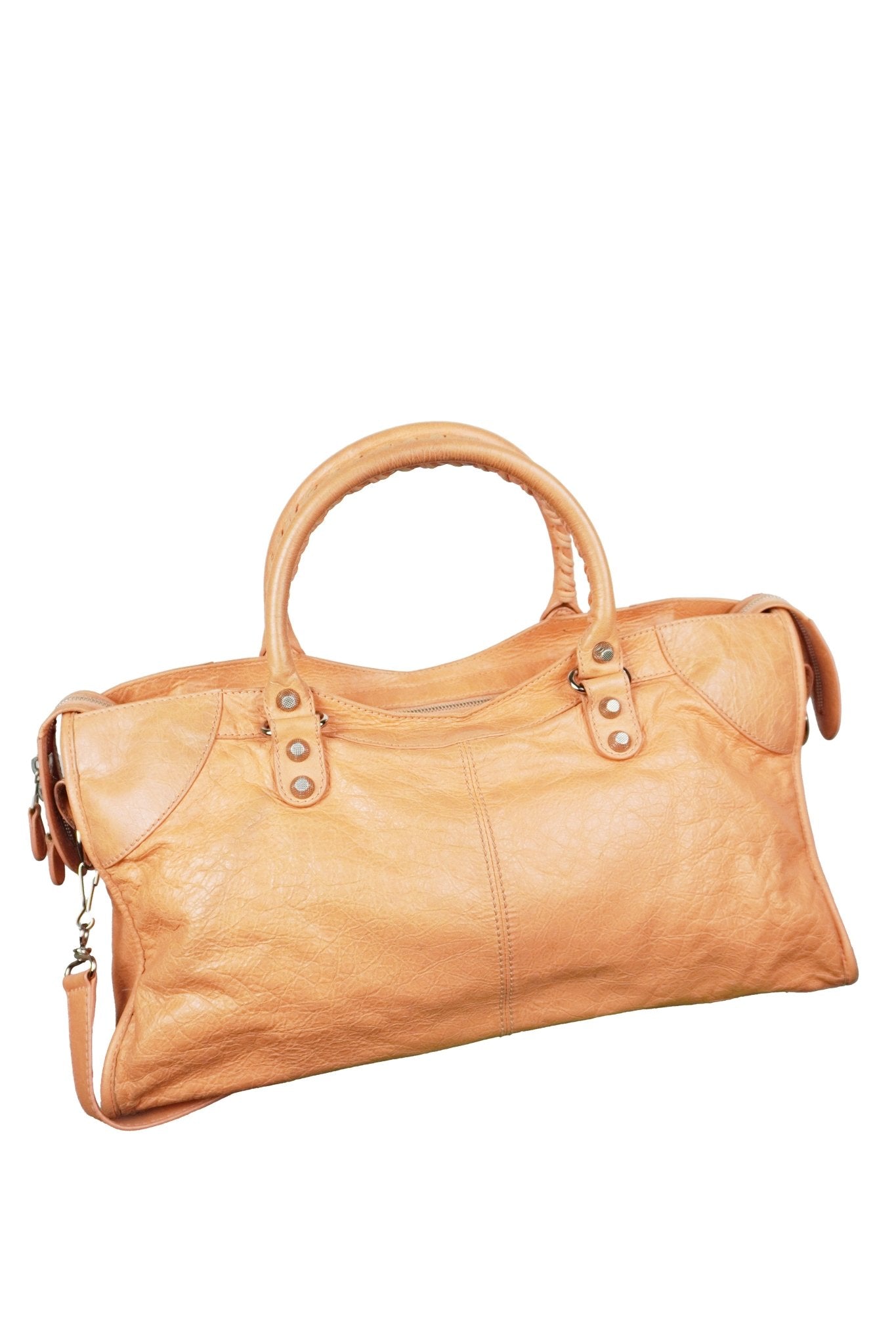 BALENCIAGA バッグ Balenciaga Perforated Motocross Classic Mini City Bag – OLIVER'S