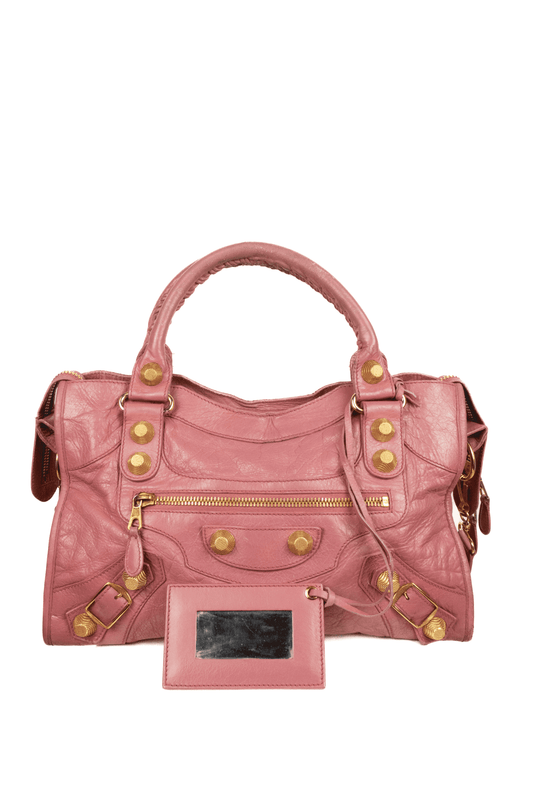 Balenciaga Pink City Bag Giant 21 - Jade Vintage