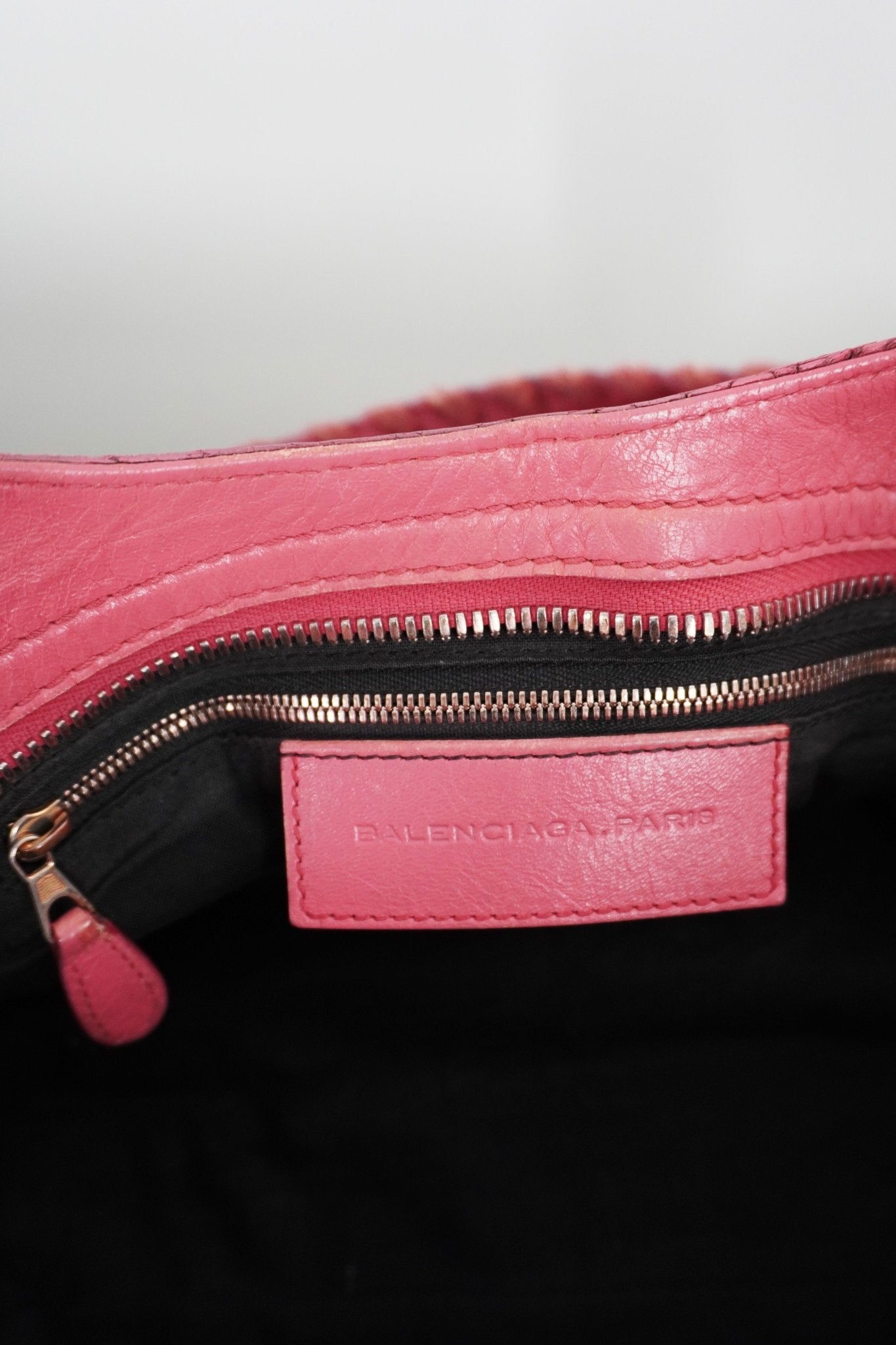 Balenciaga Pink Medium City Bag Gold Giant 21 Gold Hardware - Jade Vintage