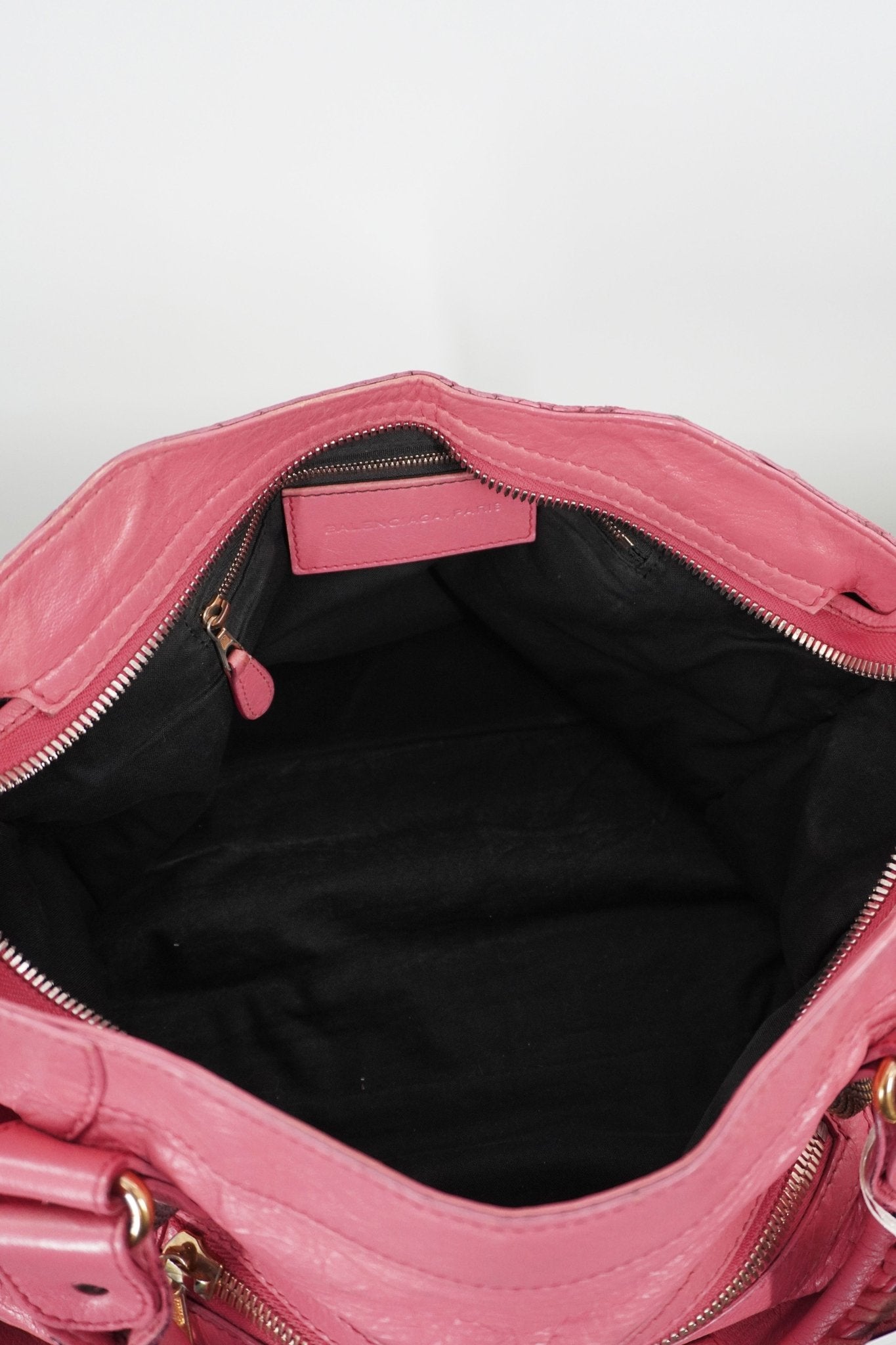Balenciaga Pink Medium City Bag Gold Giant 21 Gold Hardware - Jade Vintage