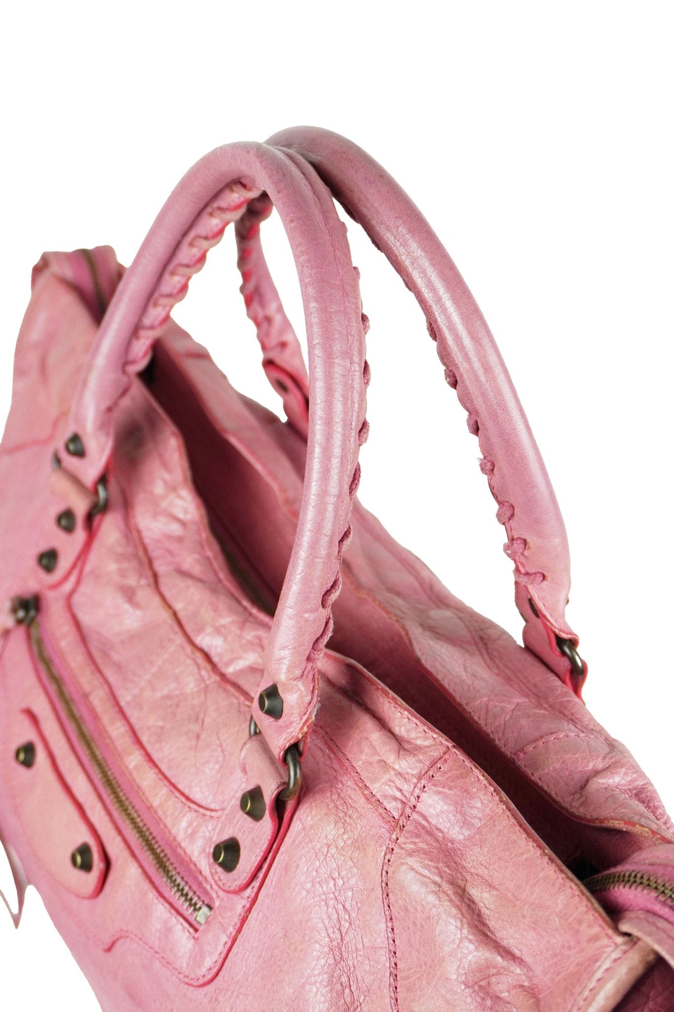 Balenciaga S/S 2013 Part Time Bag Rose Bonbon - Jade Vintage