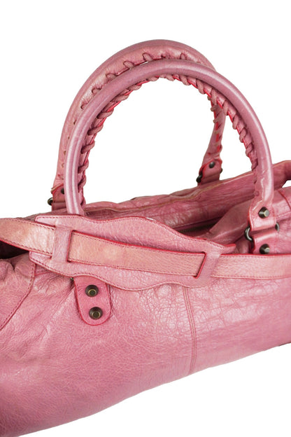 Balenciaga S/S 2013 Part Time Bag Rose Bonbon - Jade Vintage