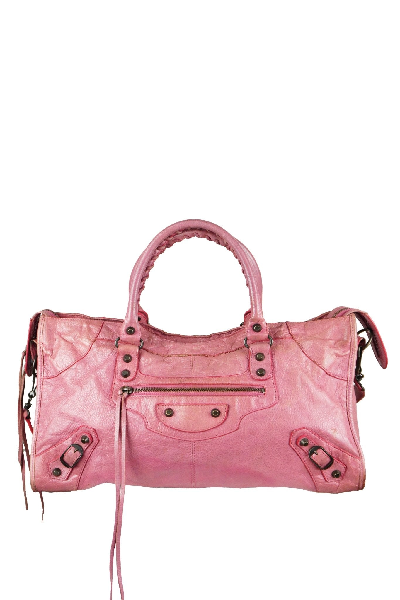 Balenciaga S/S 2013 Part Time Bag Rose Bonbon - Jade Vintage
