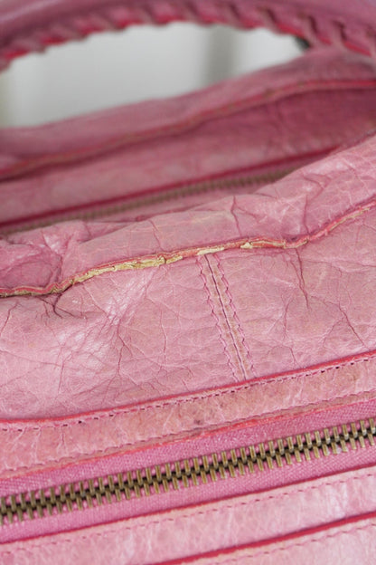 Balenciaga S/S 2013 Part Time Bag Rose Bonbon - Jade Vintage