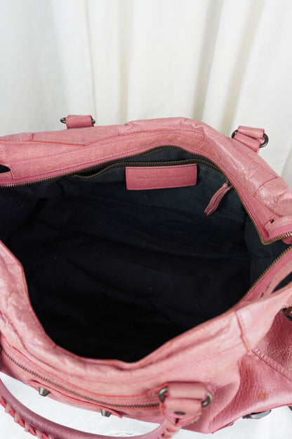 Balenciaga S/S 2013 Part Time Bag Rose Bonbon - Jade Vintage