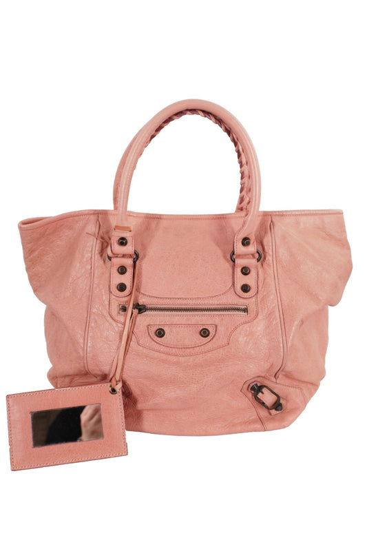 Balenciaga Sunday Tote Peach - Jade Vintage