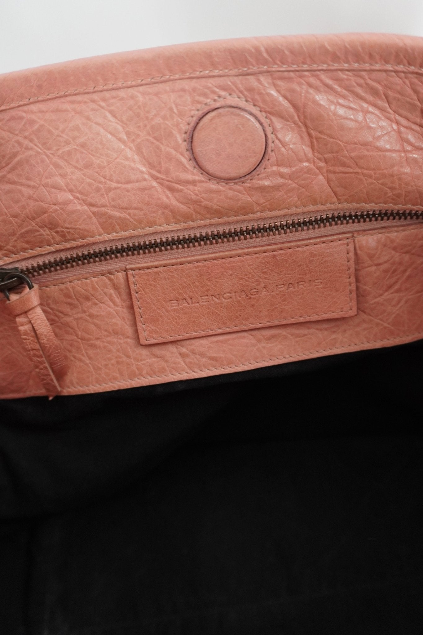 Balenciaga Sunday Tote Peach - Jade Vintage