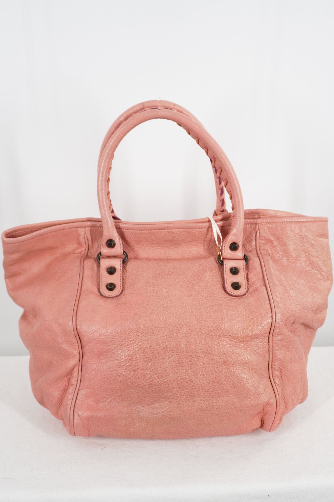 Balenciaga Sunday Tote Peach - Jade Vintage