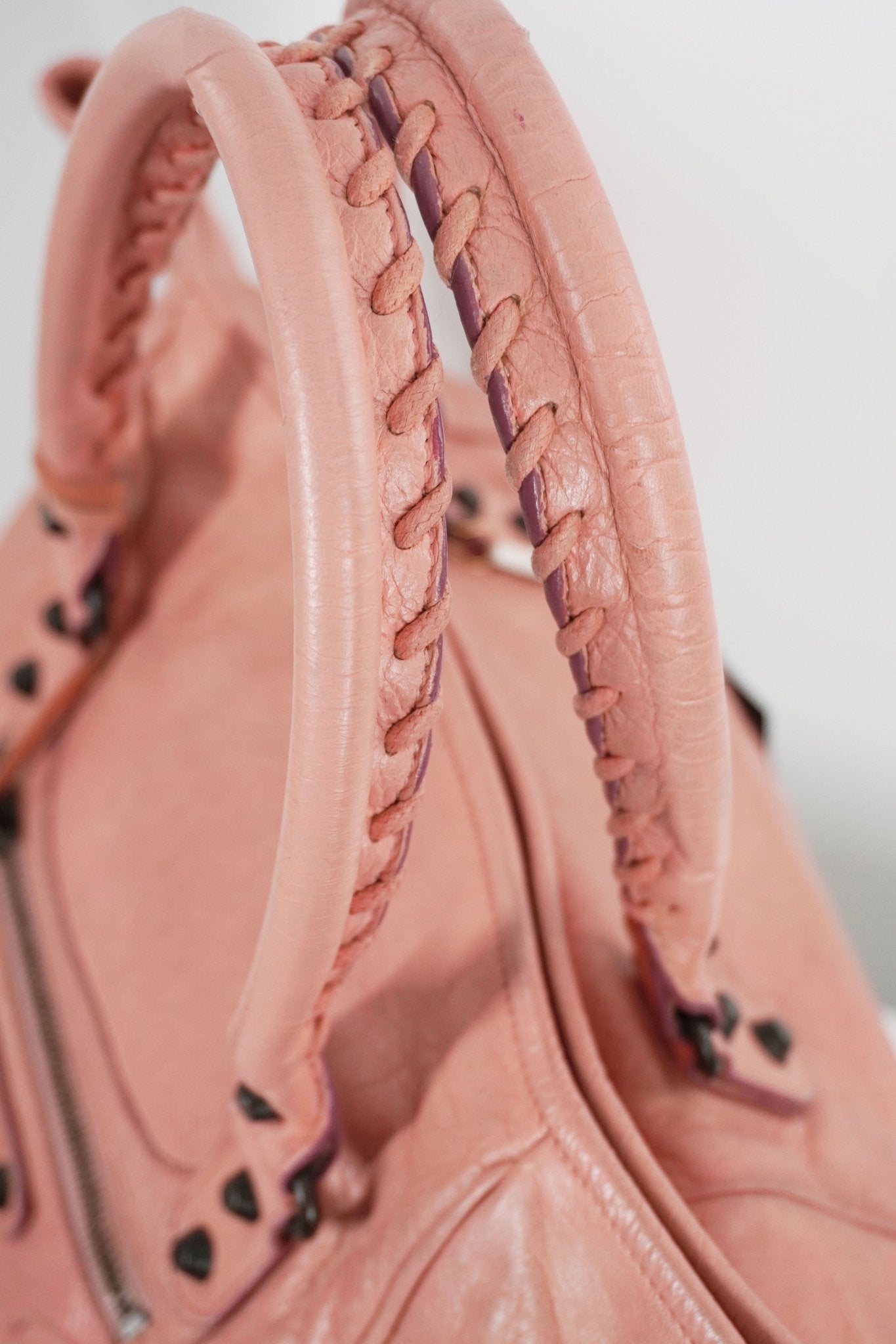 Balenciaga Sunday Tote Peach - Jade Vintage