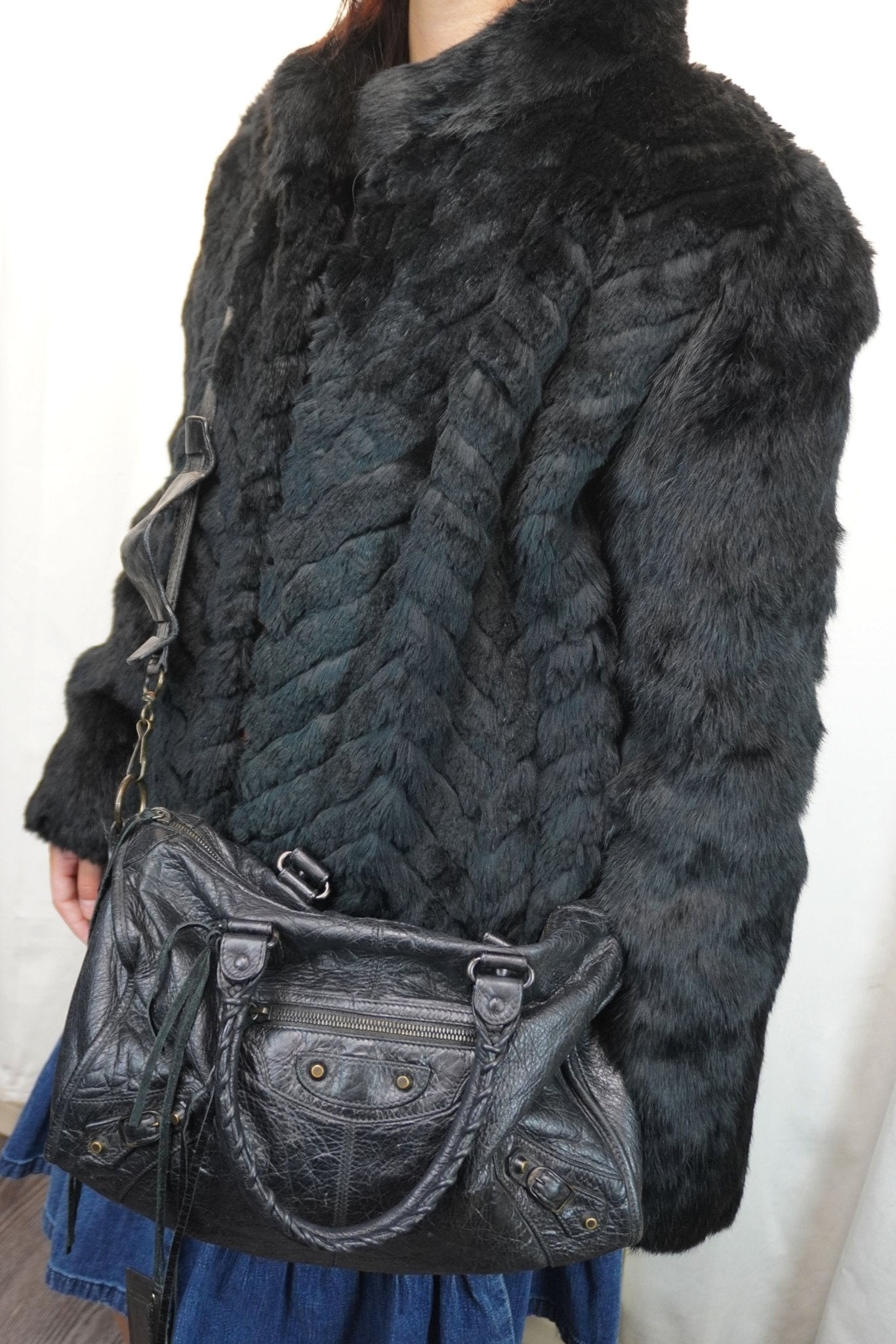 Balenciaga Twiggy Bag - Jade Vintage