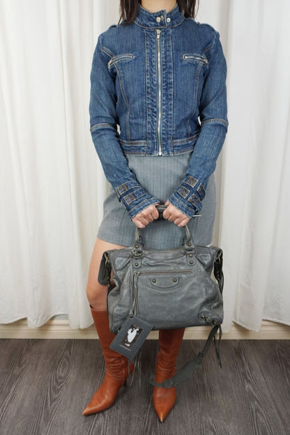 Balenciaga Velo Bag Grey - Jade Vintage
