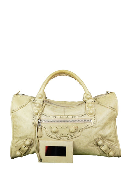 Balenciaga Work City Brogues Bag Praline - Jade Vintage