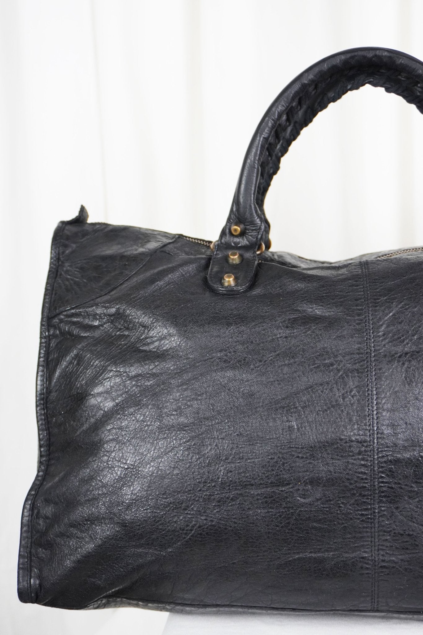 Balenciaga Work Tote - Jade Vintage