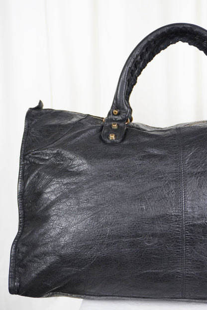 Balenciaga Work Tote - Jade Vintage