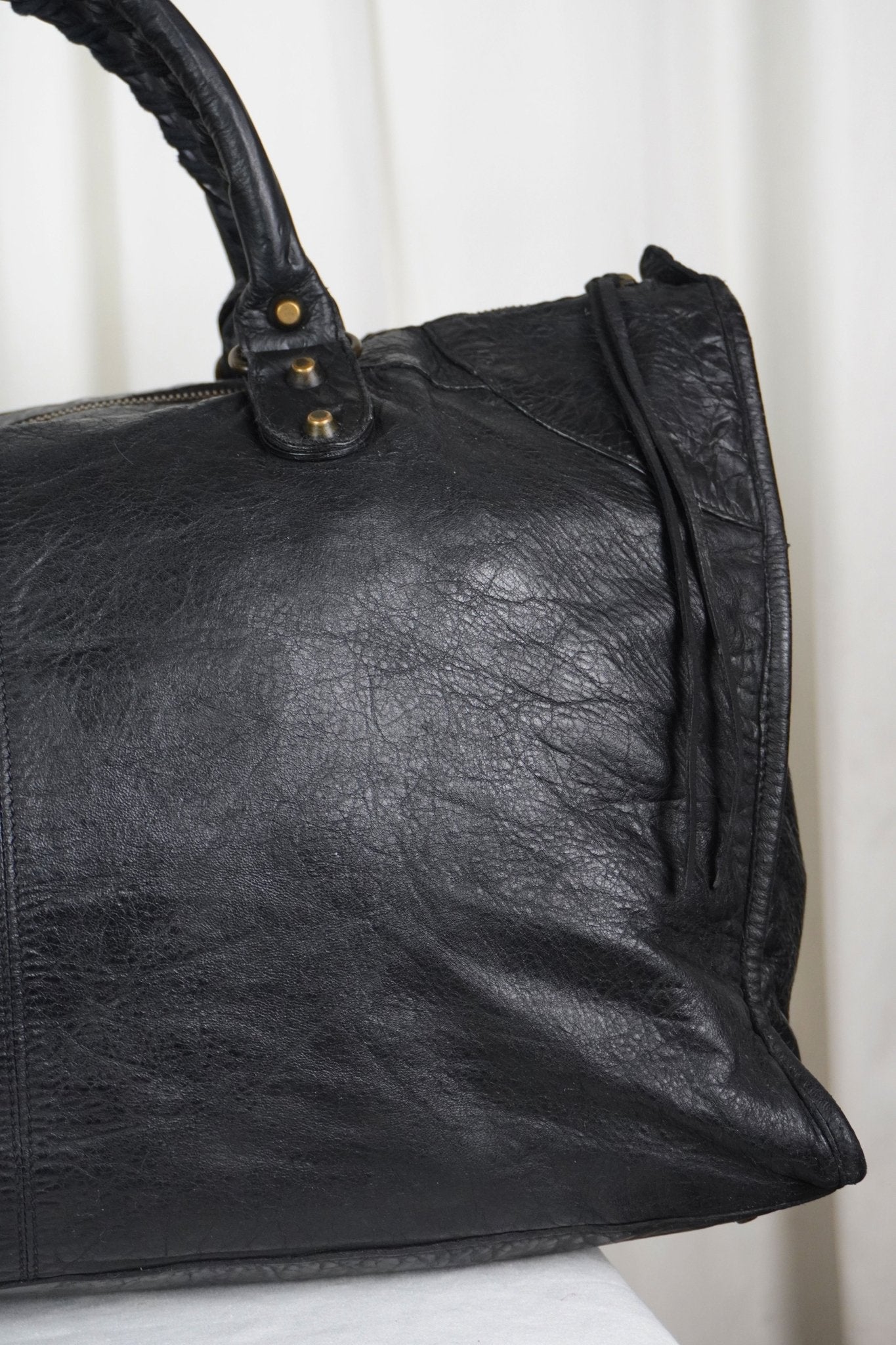 Balenciaga Work Tote - Jade Vintage