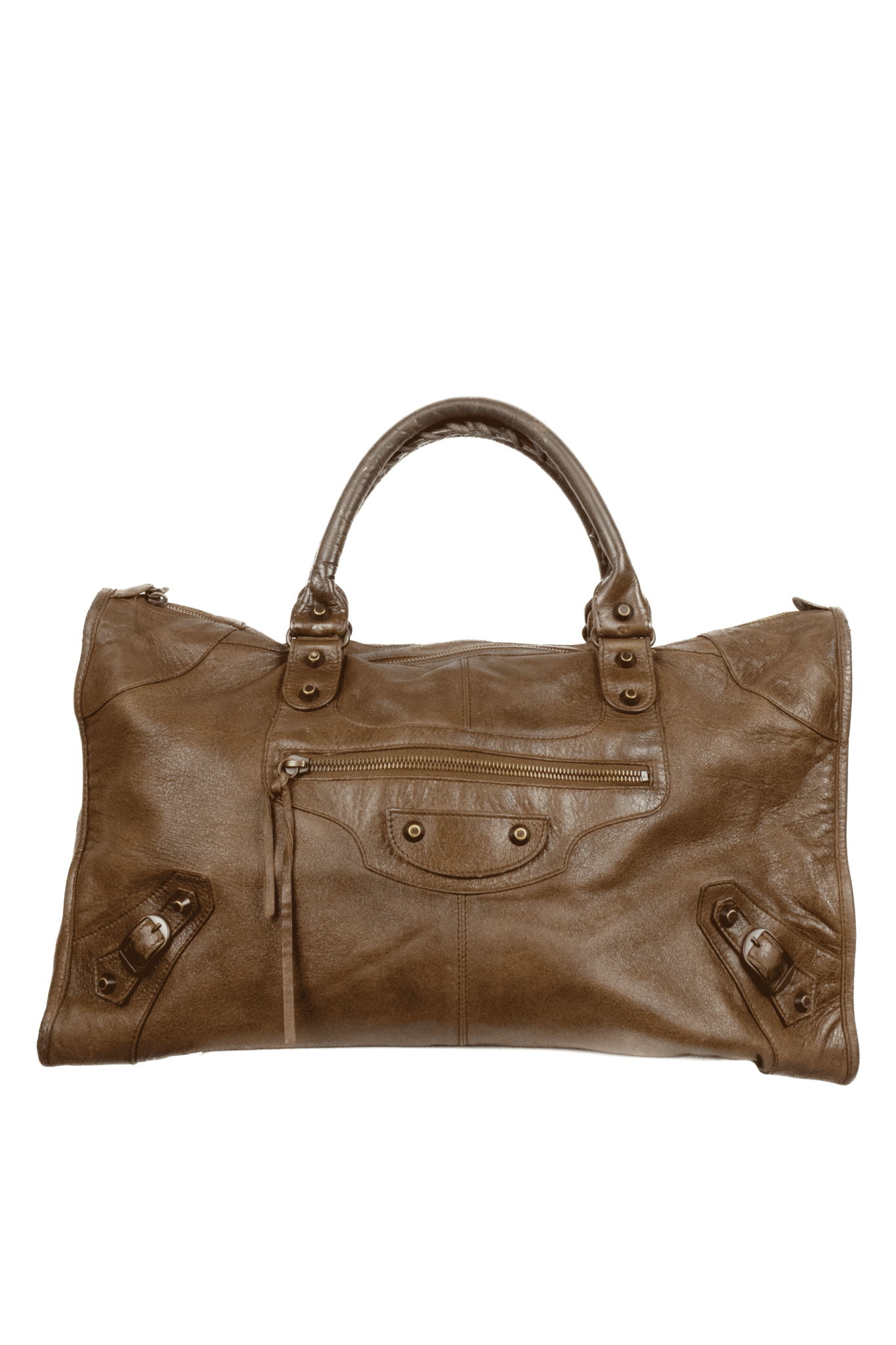 Balenciaga Work Tote Brown - Jade Vintage