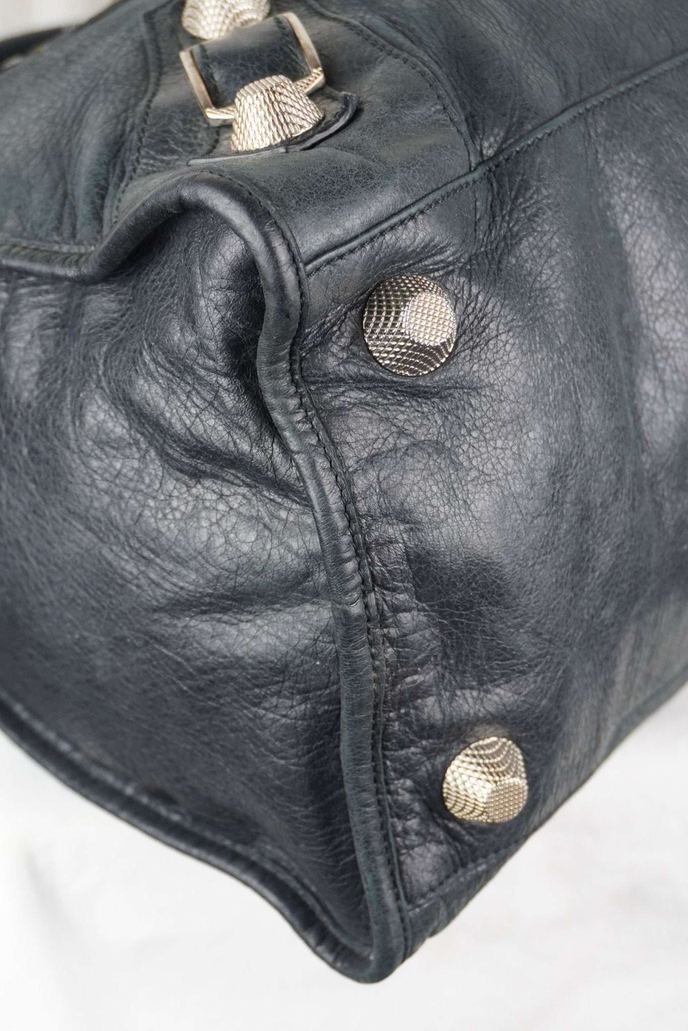 Balenciaga Work Tote Giant 21 Silver - Jade Vintage