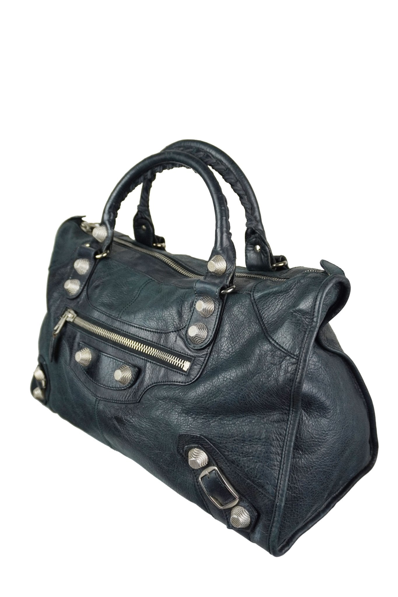 Balenciaga Work Tote Giant 21 Silver - Jade Vintage