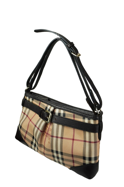 Burberry Canvas Leather Shoulder Bag - Jade Vintage